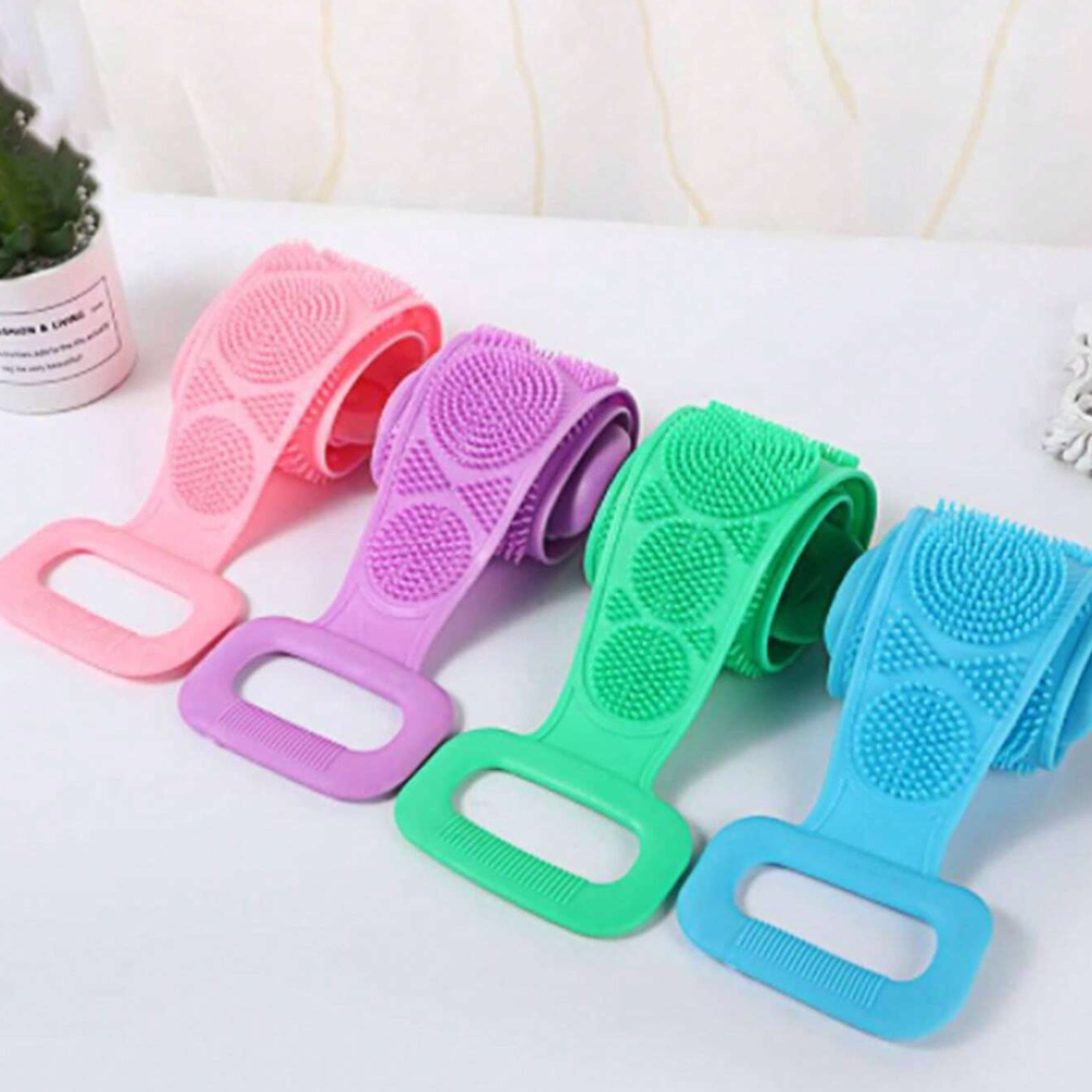 Gant massage silicone corps – Exfoliant – Bleu/Vert/Rose/Violet