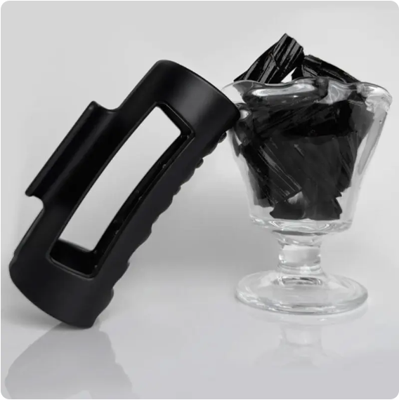 Pince à Cheveux Requin en Silicone Souple