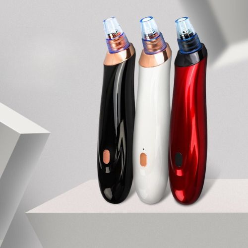 Appareil traitement acné lumière – Soin peau – Noir/Rouge/Blanc