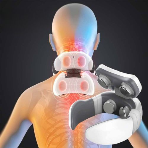 Masseur nuque électrique – Soulagement cervicales – Blanc