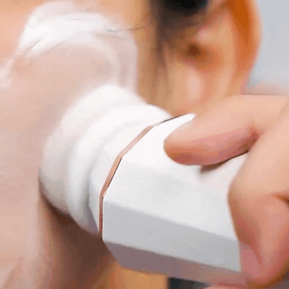 Appareil nettoyant visage électrique – Soin peau USB – Blanc
