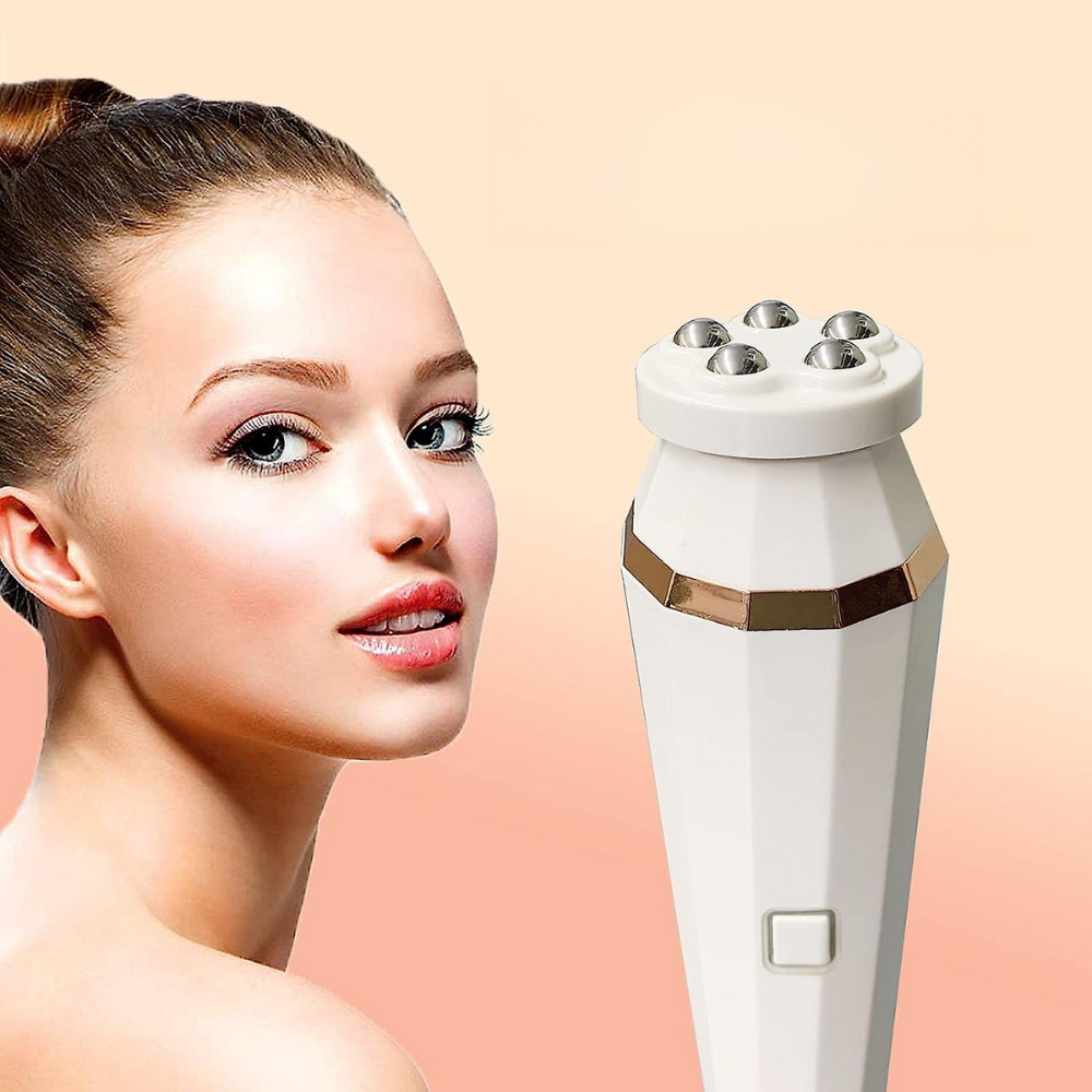 Appareil nettoyant visage électrique – Soin peau USB – Blanc