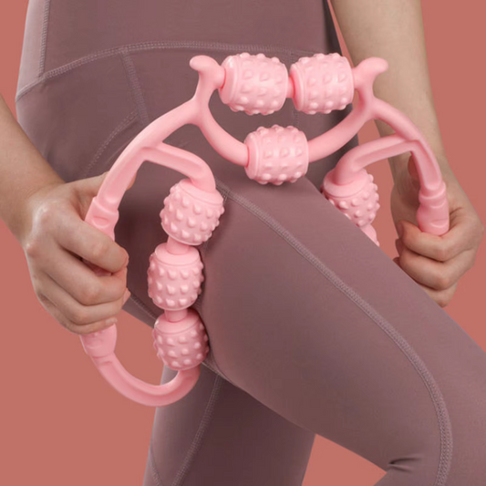 Appareil massage musculaire – Relaxation corps – Bleu/Rose