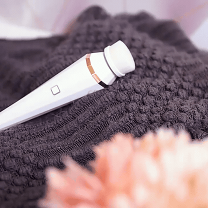 Appareil nettoyant visage électrique – Soin peau USB – Blanc