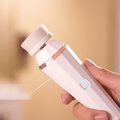 Appareil nettoyant visage électrique – Soin peau USB – Blanc